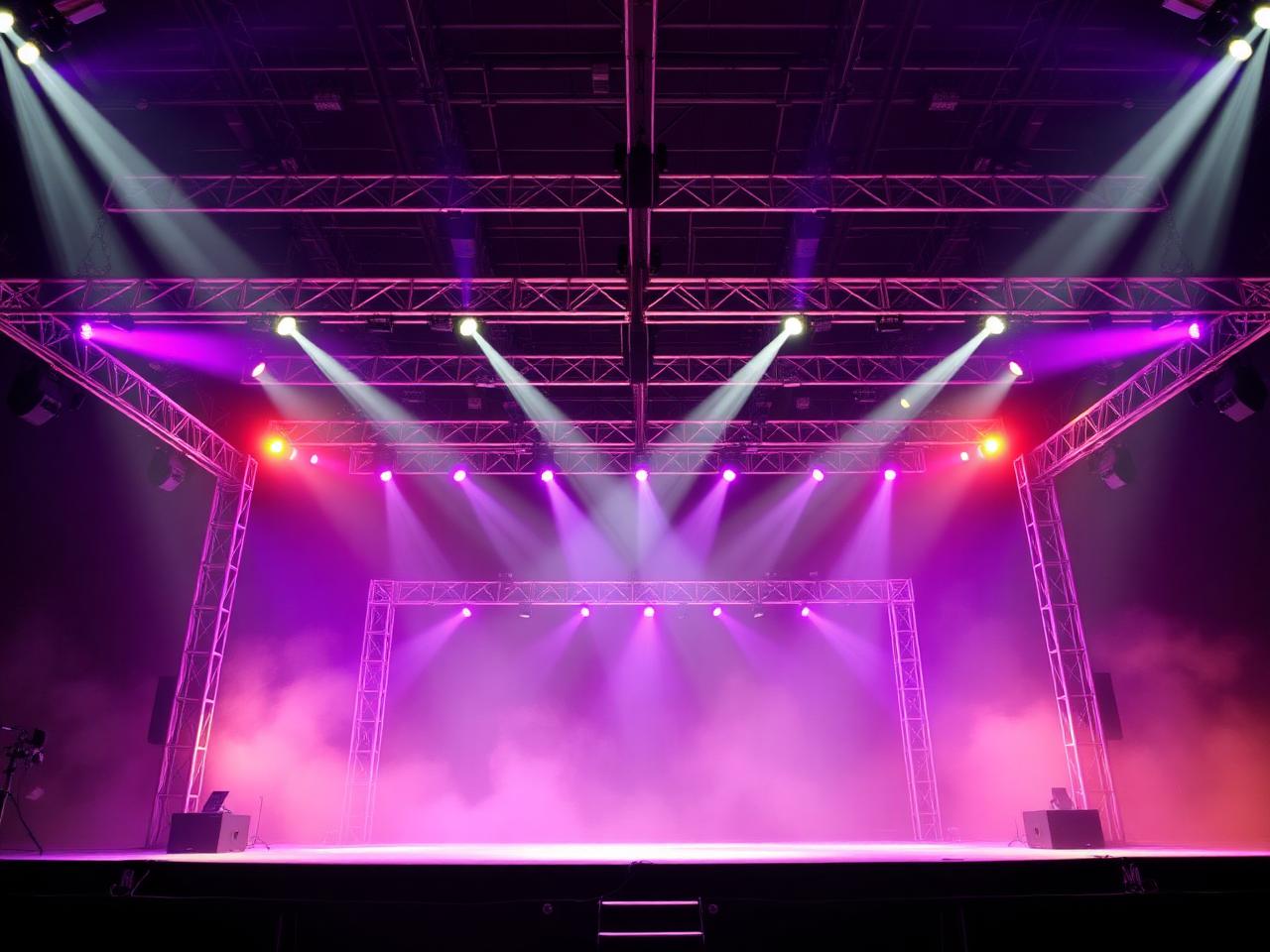 Konzert mit Lichtshow